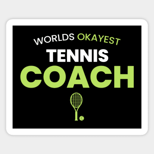 tennis coach Sticker